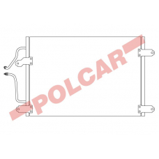 6032K83X POLCAR Skraplacze klimatyzacji