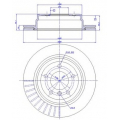 142.1452 CAR Тормозной диск