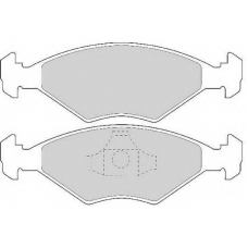 DBP230896 DURON Комплект тормозных колодок, дисковый тормоз