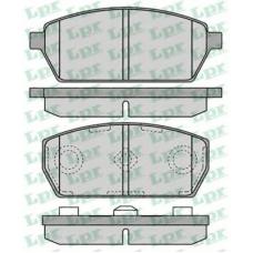 05P936 LPR Комплект тормозных колодок, дисковый тормоз