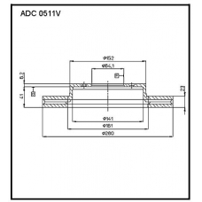 ADC 0511V Allied Nippon Гидравлические цилиндры