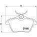 P 23 067 BREMBO Комплект тормозных колодок, дисковый тормоз