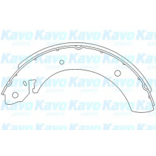 KBS-7405 KAVO PARTS Комплект тормозных колодок