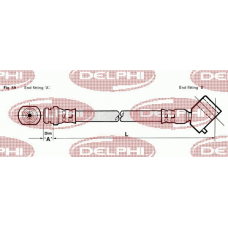 LH2016 DELPHI Тормозной шланг