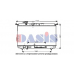 560024N AKS DASIS Радиатор, охлаждение двигателя