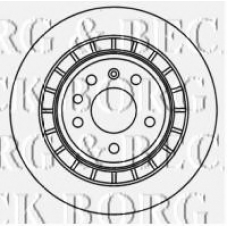 BBD4558 BORG & BECK Тормозной диск