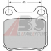 36624/1 ABS Комплект тормозных колодок, дисковый тормоз