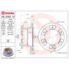 BS 8708 BRECO Тормозной диск