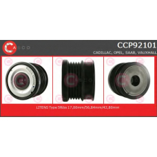 CCP92101 CASCO Ременный шкив, генератор