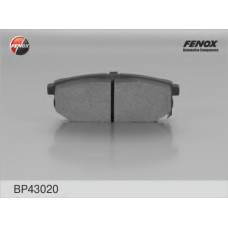 BP43020 FENOX Комплект тормозных колодок, дисковый тормоз