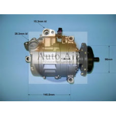 14-1263R AUTO AIR GLOUCESTER Компрессор, кондиционер