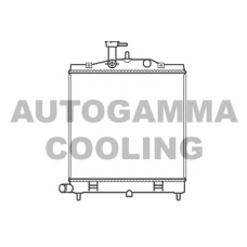 105871 AUTOGAMMA Радиатор, охлаждение двигателя