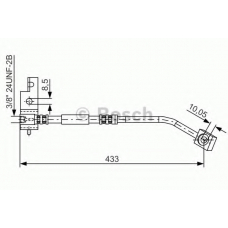 1 987 476 149 BOSCH Тормозной шланг