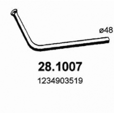 28.1007 ASSO Труба выхлопного газа
