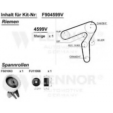 F904494V FLENNOR Комплект ремня грм