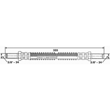 FBH6523 FIRST LINE Тормозной шланг