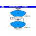 13.0460-2801.2 ATE Комплект тормозных колодок, дисковый тормоз