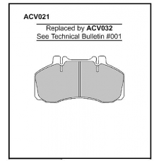 ACV021 Allied Nippon Тормозные колодки