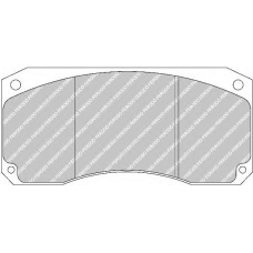 FCV769 FERODO Комплект тормозных колодок, дисковый тормоз