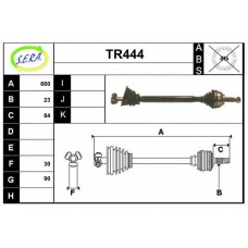 TR444 SERA Приводной вал