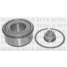 BWK911 BORG & BECK Комплект подшипника ступицы колеса
