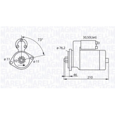 063521214120 MAGNETI MARELLI Стартер