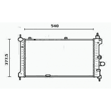 RM0176 EQUAL QUALITY Радиатор, охлаждение двигателя