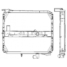 1202135 BEHR Radiator