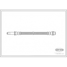 19036134 CORTECO Тормозной шланг