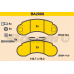 BA2068 BARUM Комплект тормозных колодок, дисковый тормоз