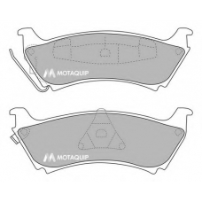 LVXL1075 MOTAQUIP Комплект тормозных колодок, дисковый тормоз