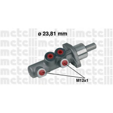 05-0367 METELLI Главный тормозной цилиндр