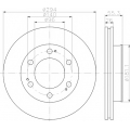 MDC2244 MINTEX Тормозной диск