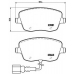 P 85 077 BREMBO Комплект тормозных колодок, дисковый тормоз