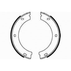 5185472 GIRLING Комплект тормозных колодок, стояночная тормозная с