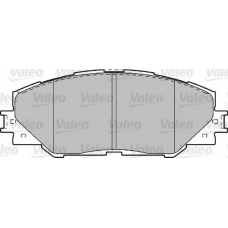 601037 VALEO Комплект тормозных колодок, дисковый тормоз