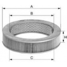 XA525 UNIFLUX FILTERS Воздушный фильтр