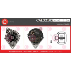 CAL32102OS CASCO Генератор