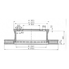 BDC4544 QUINTON HAZELL Тормозной диск