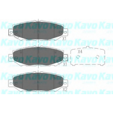 KBP-9062 KAVO PARTS Комплект тормозных колодок, дисковый тормоз
