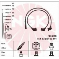 8073 NGK Комплект проводов зажигания