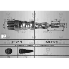 8534 Malo Тормозной шланг