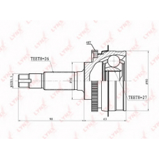 CO-7523A LYNX Шрус