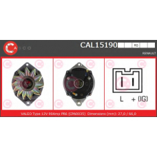 CAL15190RS CASCO Генератор