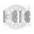 10142 OPTIMAL Комплект тормозных колодок, дисковый тормоз