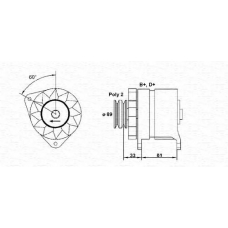 054022642010 MAGNETI MARELLI Генератор