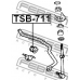 TSB-711 FEBEST Опора, стабилизатор