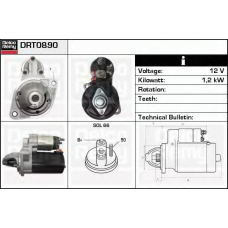 DRT0890 DELCO REMY Стартер