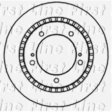 FBD1771 FIRST LINE Тормозной диск