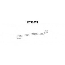 CT15374 VENEPORTE Ремонтная трубка, катализатор